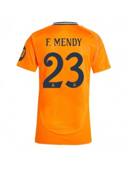 Real Madrid Ferland Mendy #23 Replika Borta Kläder Dam 2024-25 Kortärmad